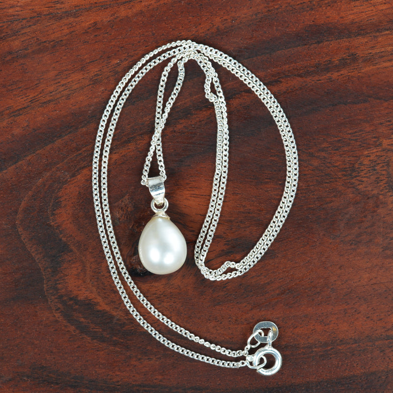 Pearl Silver 92.5 Jewellery Set - Style 3