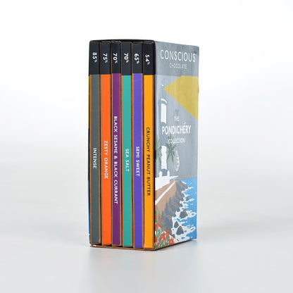Pondy Collection Lighthouse Chocolate Bars - Pack of 6 (60g)