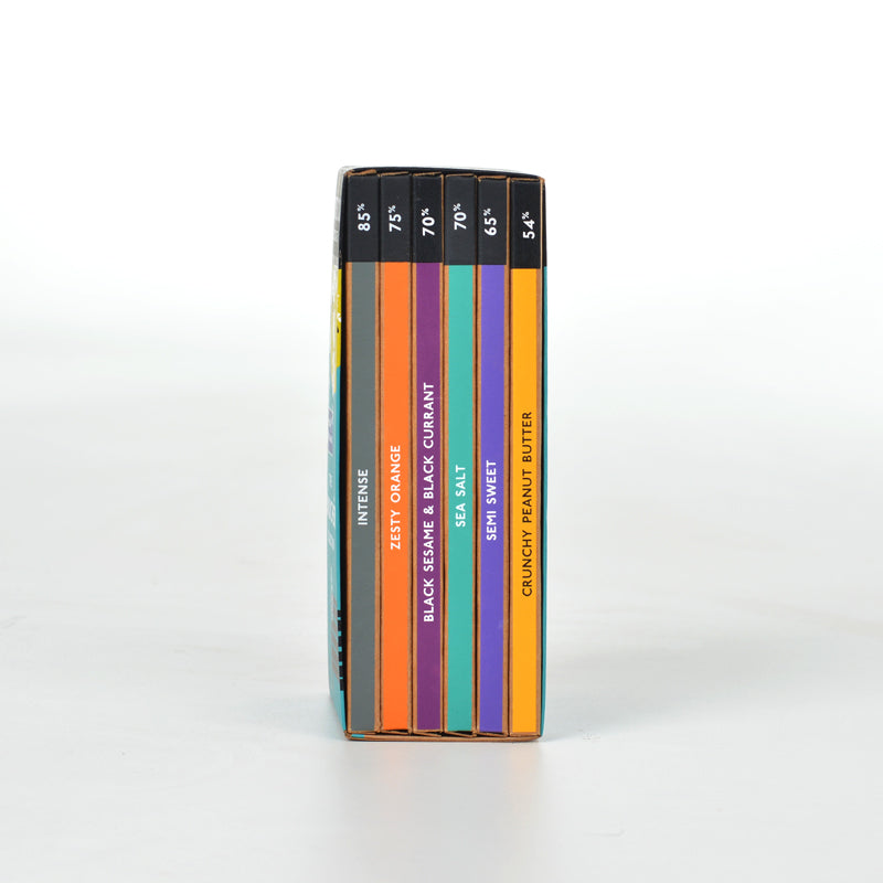 Pondy Collection Street Chocolate Bars - Pack of 6 (60g)