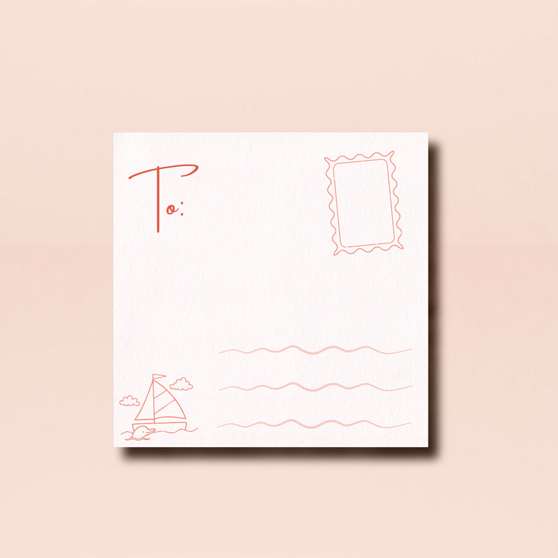Square postcards