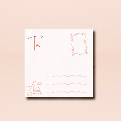 Square postcards