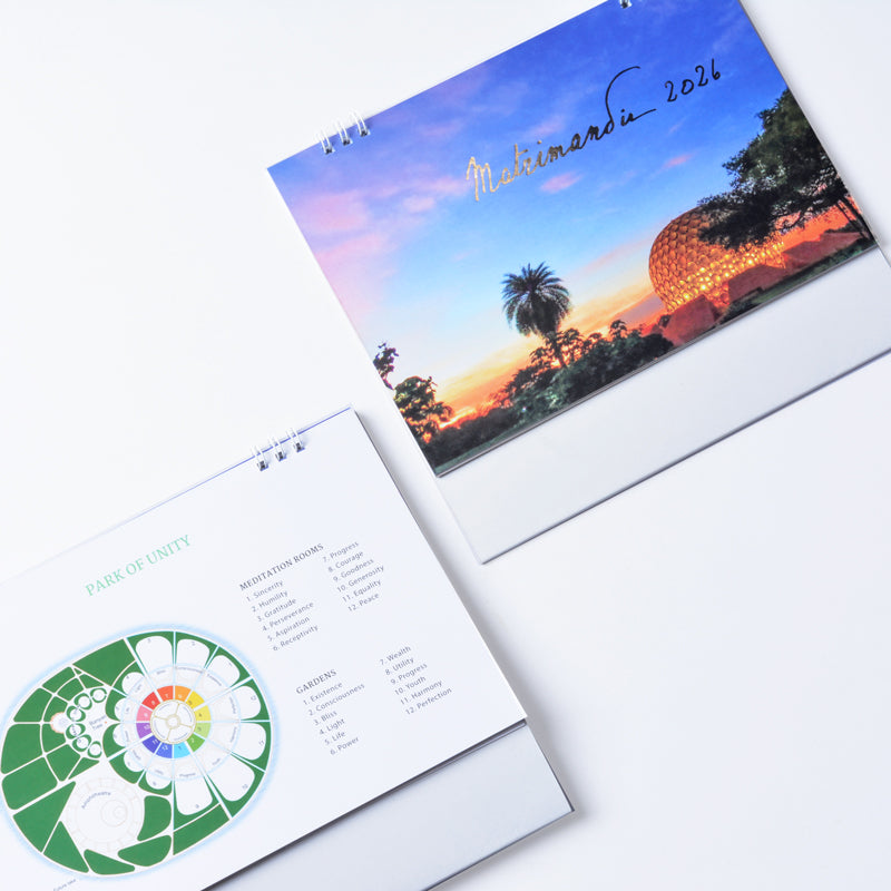 Matrimandir Calendar 2026