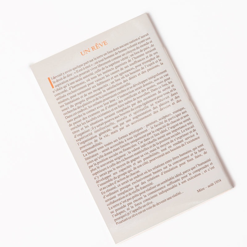 Les Idéaux d'Auroville