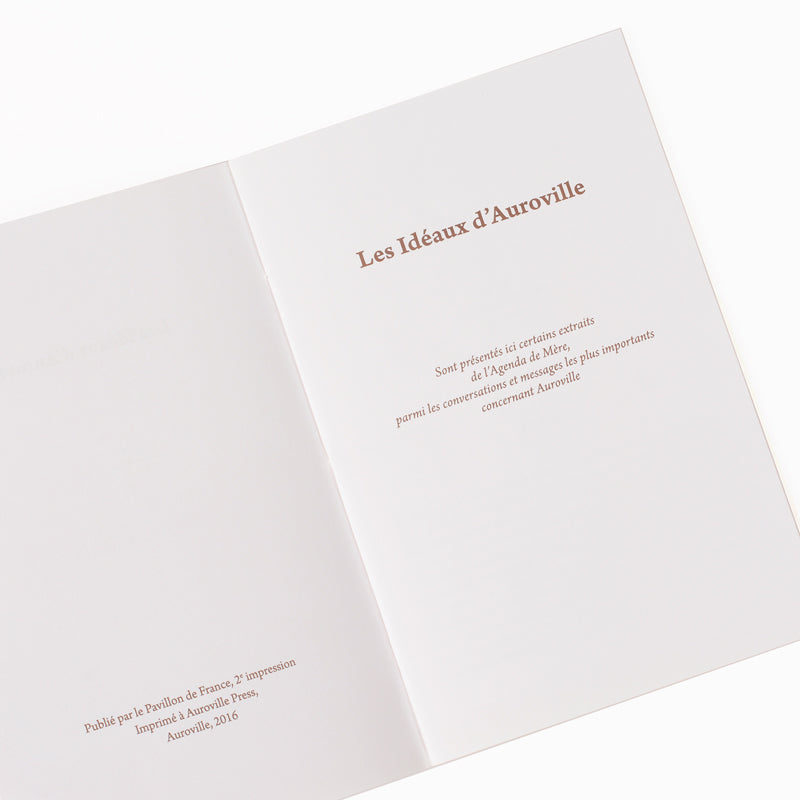 Les Idéaux d'Auroville