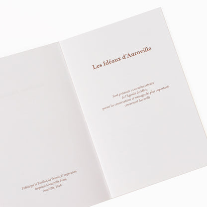 Les Idéaux d'Auroville