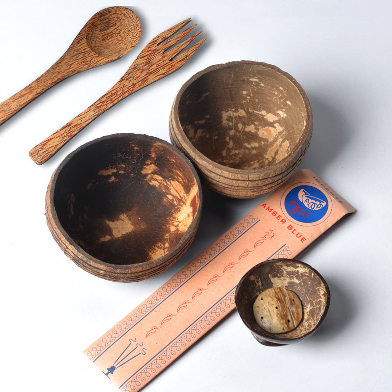 Handmade Coconut Shell Gift Hamper – Classic Set