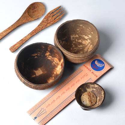 Handmade Coconut Shell Gift Hamper – Classic Set