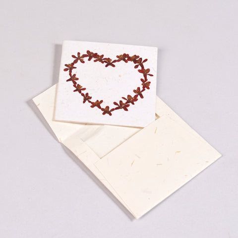 Single Heart Greeting Card