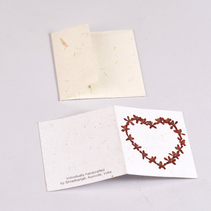 Single Heart Greeting Card
