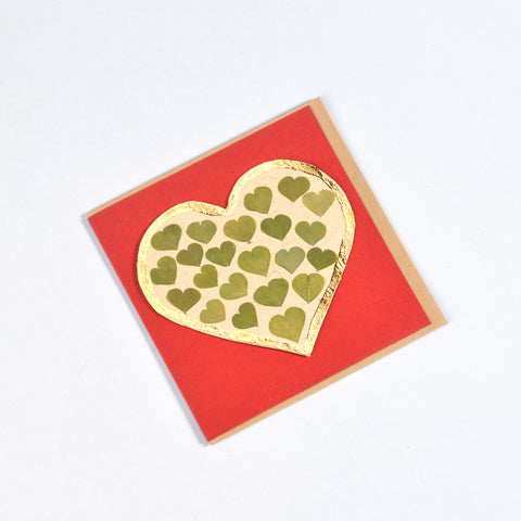 Amore Care Red Greeting Card