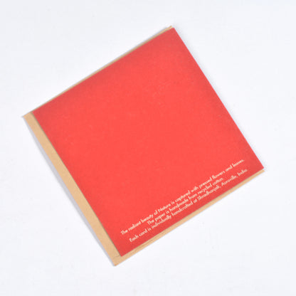 Amore Care Red Greeting Card