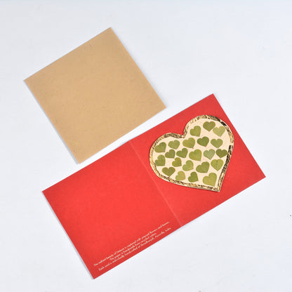 Amore Care Red Greeting Card