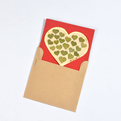 Amore Care Red Greeting Card