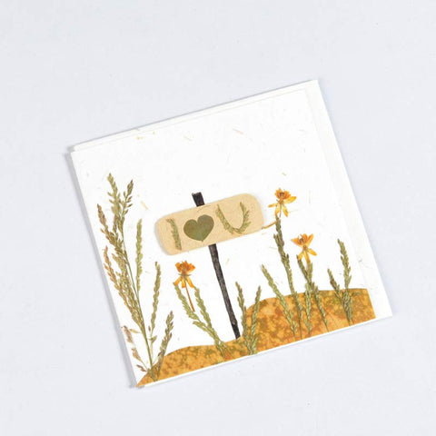 Amore Card White Greeting Card