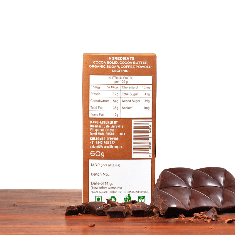 Dark Chocolate Coffee 62%