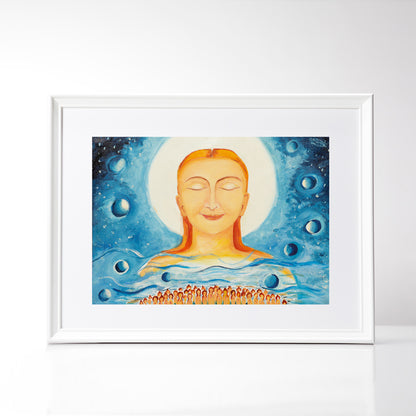 Savitri Art Painting - Countless Persons of One Self