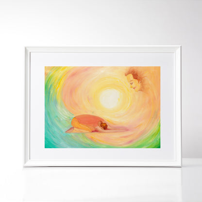 Savitri Art Painting - Surrender