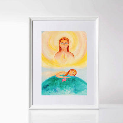 Savitri Art Painting - Secret Self