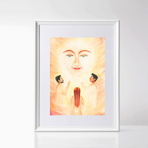 Savitri Art Painting - Grow Divine