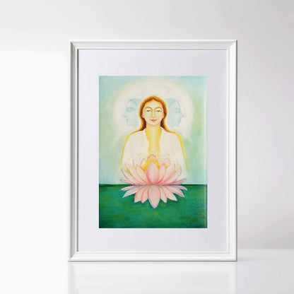 Savitri Art Painting - We Are Sons of God