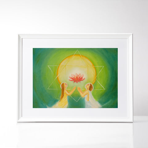 Savitri Art Painting - Soul Realization