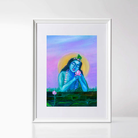 Savitri Art Painting - Hrudayavihari