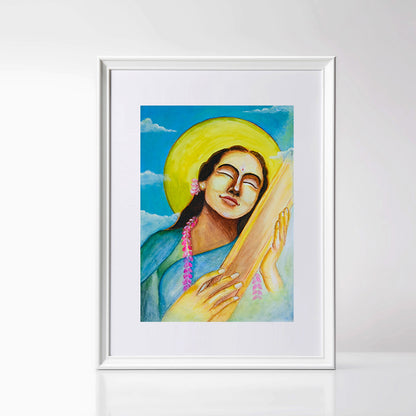 Savitri Art Painting -  Meera's Devotion