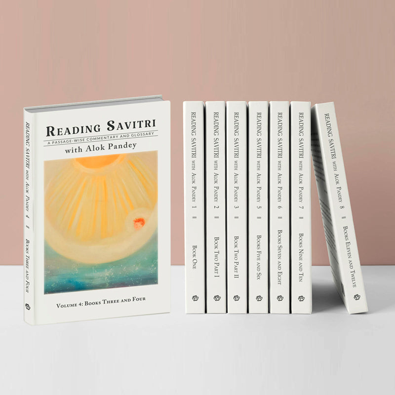 Reading Savitri with Alok Pandey -  (Set of Eight Volumes)