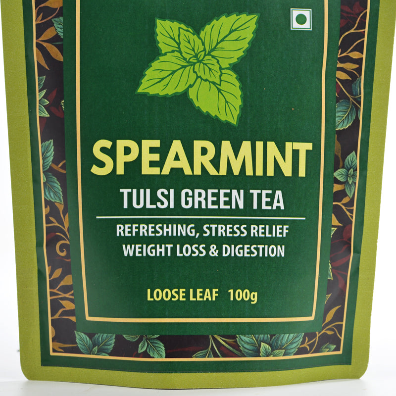 Spearmint Tulsi Green Tea