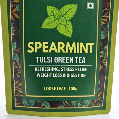 Spearmint Tulsi Green Tea