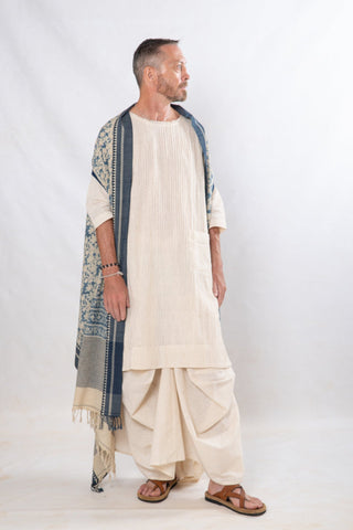 Gender- Fluid Occasion wear Set of 3- Organic Natural Khadi