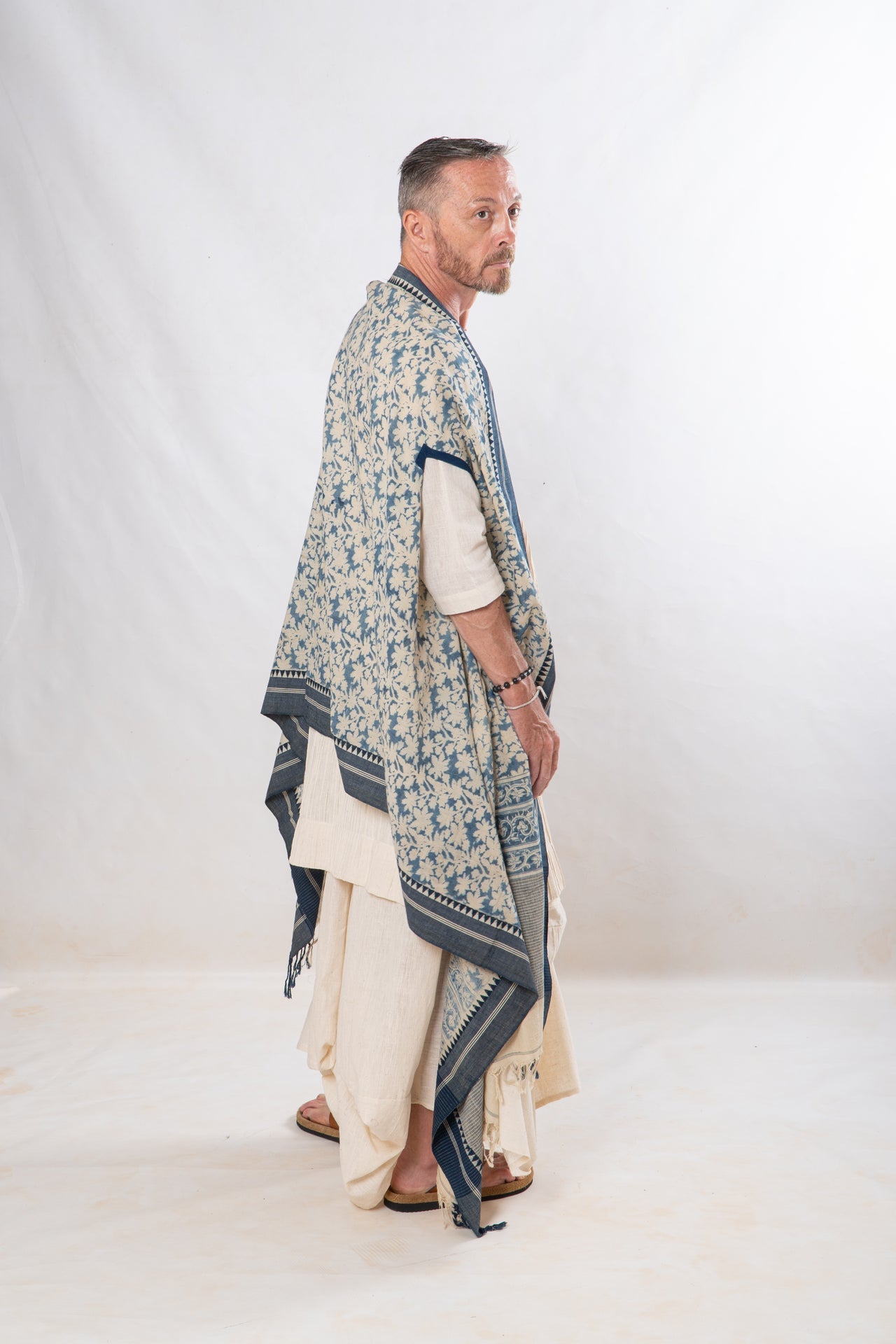 Gender- Fluid Occasion wear Set of 3- Organic Natural Khadi