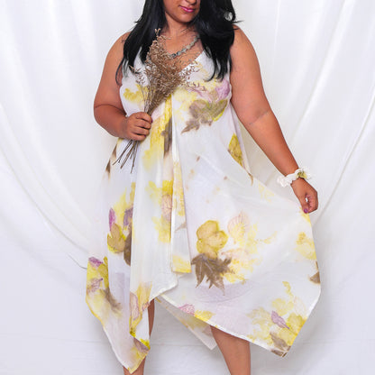 Rope Dress Style 1  – Earthy Floral Print