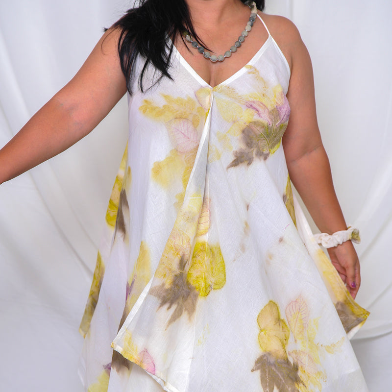 Rope Dress Style 1  – Earthy Floral Print