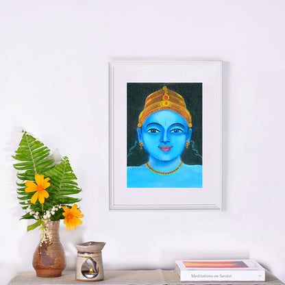 Savitri Art Painting - Bala Krishna
