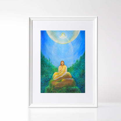 Savitri Art Painting - Ascension of Consciousness