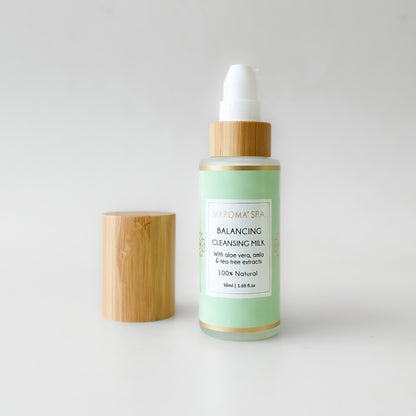 Balancing Cleansing Milk With Aloe Vera, Amla & Tea Tree Extracts