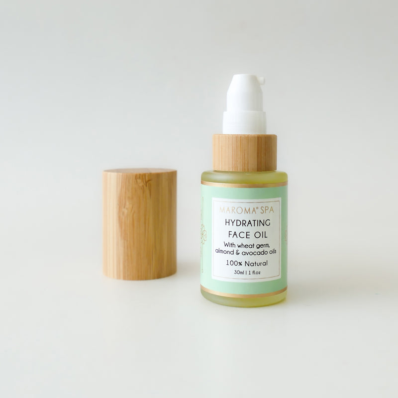 Hydrating Face Oil with Avocado, Wheat Germ and Almond Oil