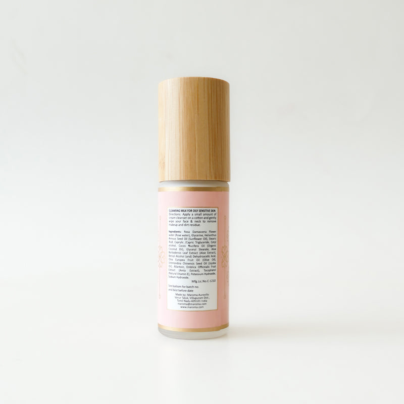 Revitalising Cleansing Milk – With Aloe Vera, Amla & Rose Extracts
