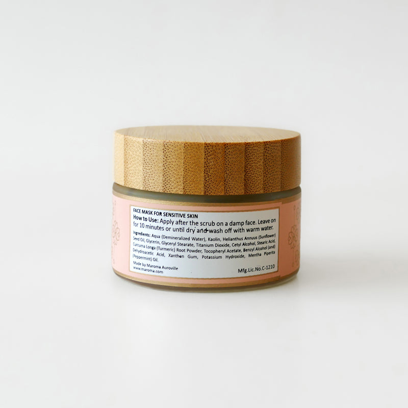 Face Mask with Turmeric and Kaolin Clay