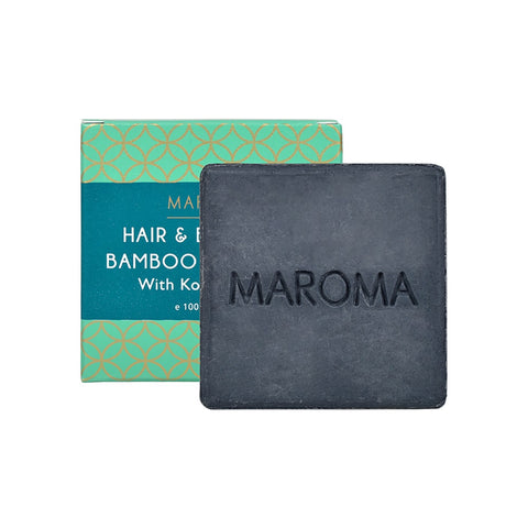 Hair and Body Shampoo Bar Bamboo Charcoal – 100gms