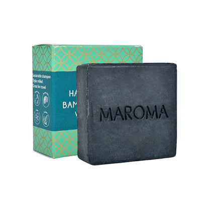 Hair and Body Shampoo Bar Bamboo Charcoal – 100gms