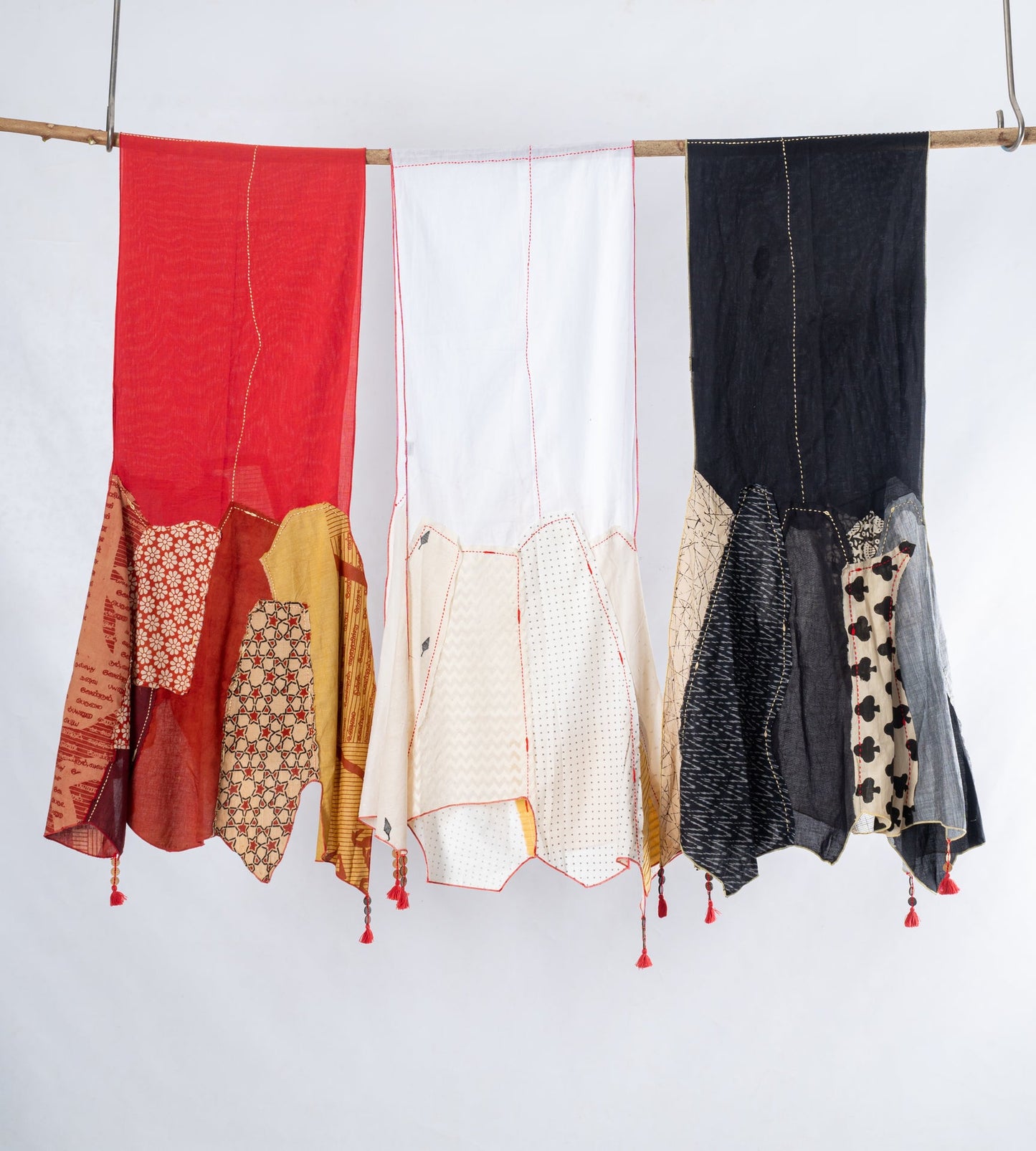 Off-White Upcycled Stole