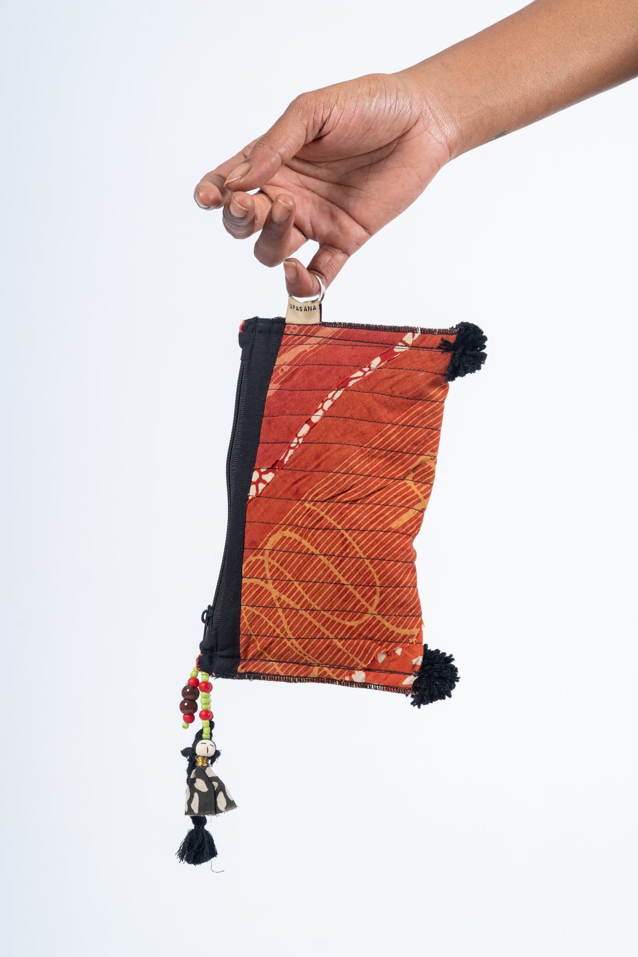 Upcycled Organic Cotton Pouch- CHAYA