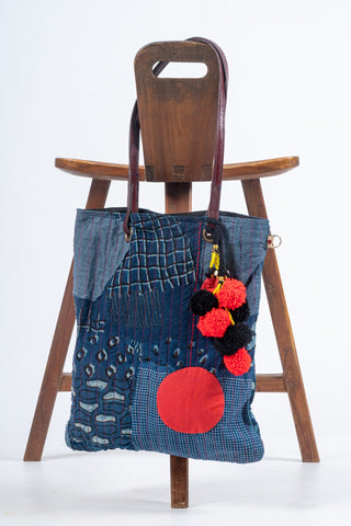 Upcycled Organic Cotton Tote Bag- OCEAN