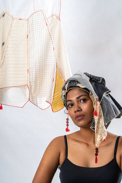 Off-White Upcycled Stole