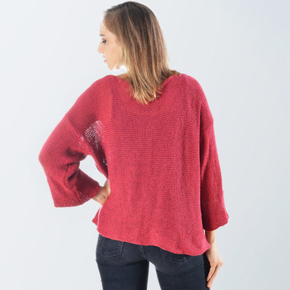 Pepper Organic Cotton Hand Knit Sweater