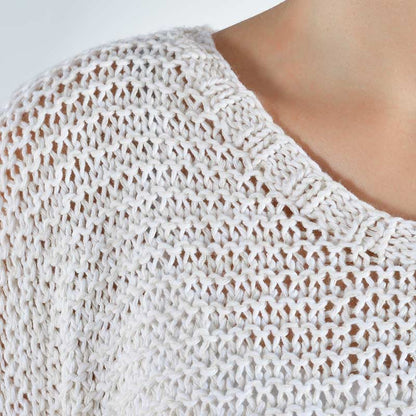 Budgie Organic Cotton Hand Knit Sweater