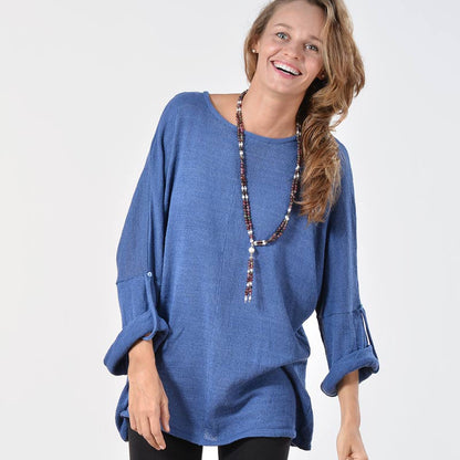 Jill Silk Pullover