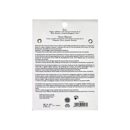 2 Perfumed Spirals - Cherry Blossom/Rose